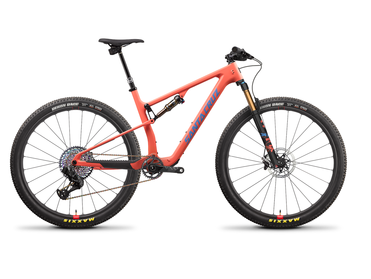 Santa Cruz Blur CC XX1 AXS TR "Salmon"
