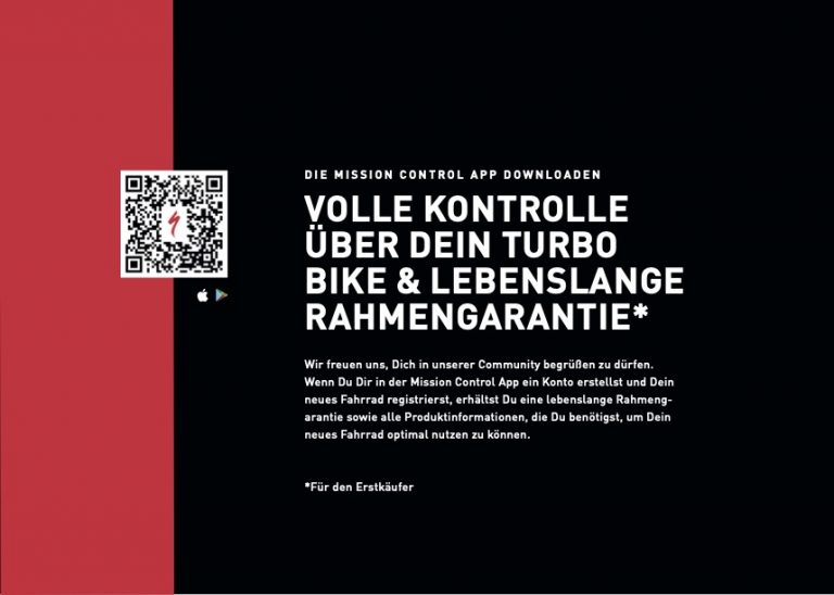 Specialized TURBO E-Bike Registrierung