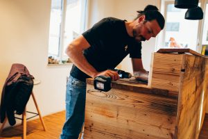 Der Umbau ist in vollem Gange