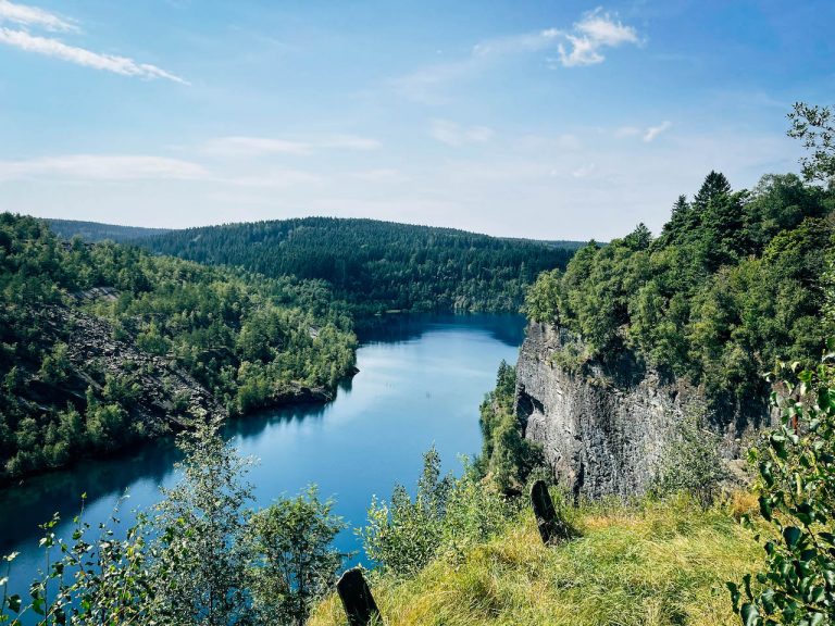 Das ehemalige Schieferbergwerk Lehesten
