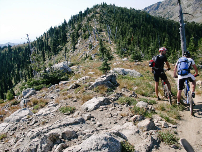 7 Summits Trail. Rossland, BC.