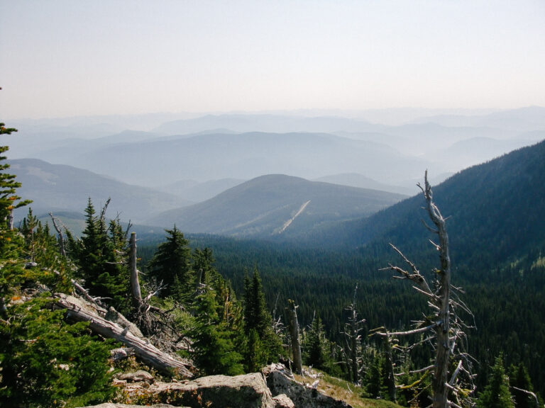 7 Summits Trail. Rossland, BC.
