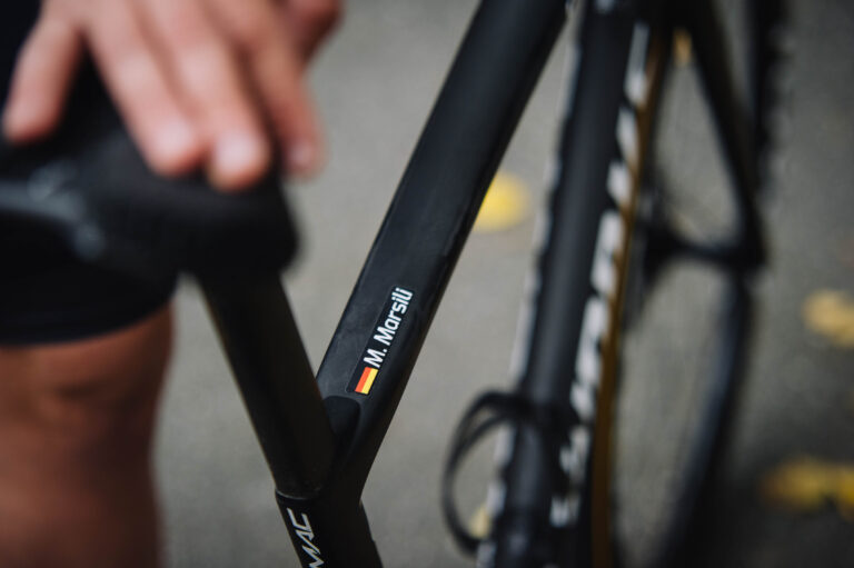 Marco Marsili und sein Specialized S-Works Tarmac