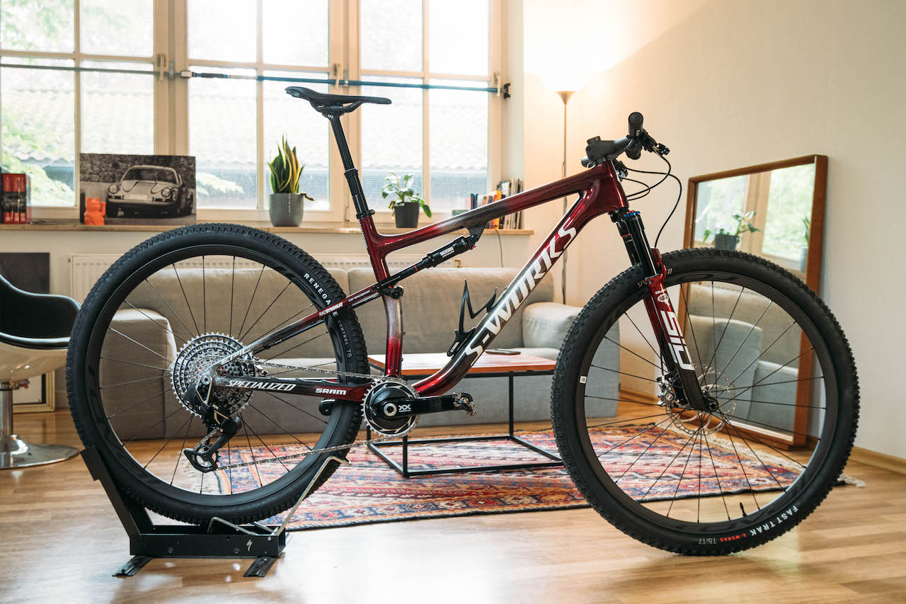 Sepps 2023er Specialized S-Works EPIC mit SRAM Transmission
