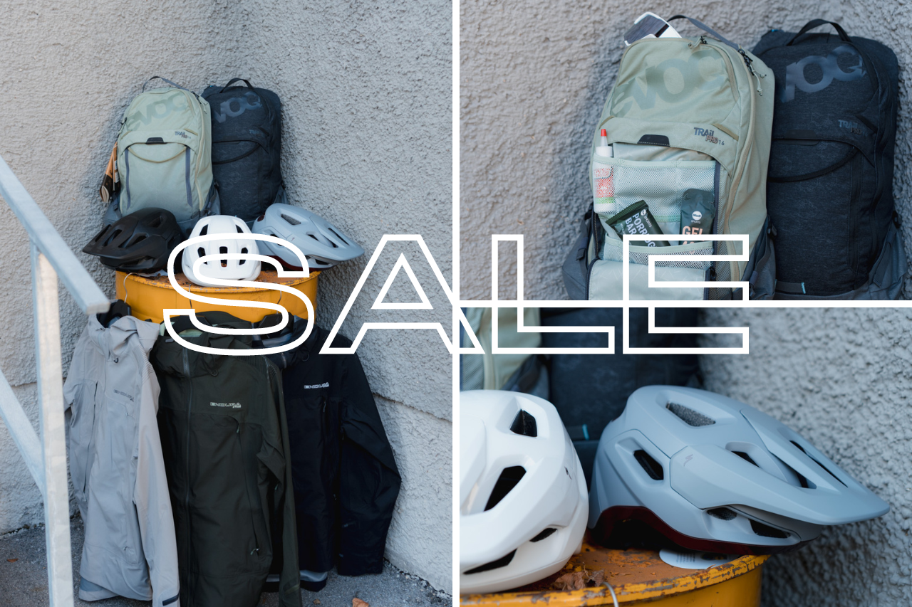 Evoc, Endura und Specialized im SALE