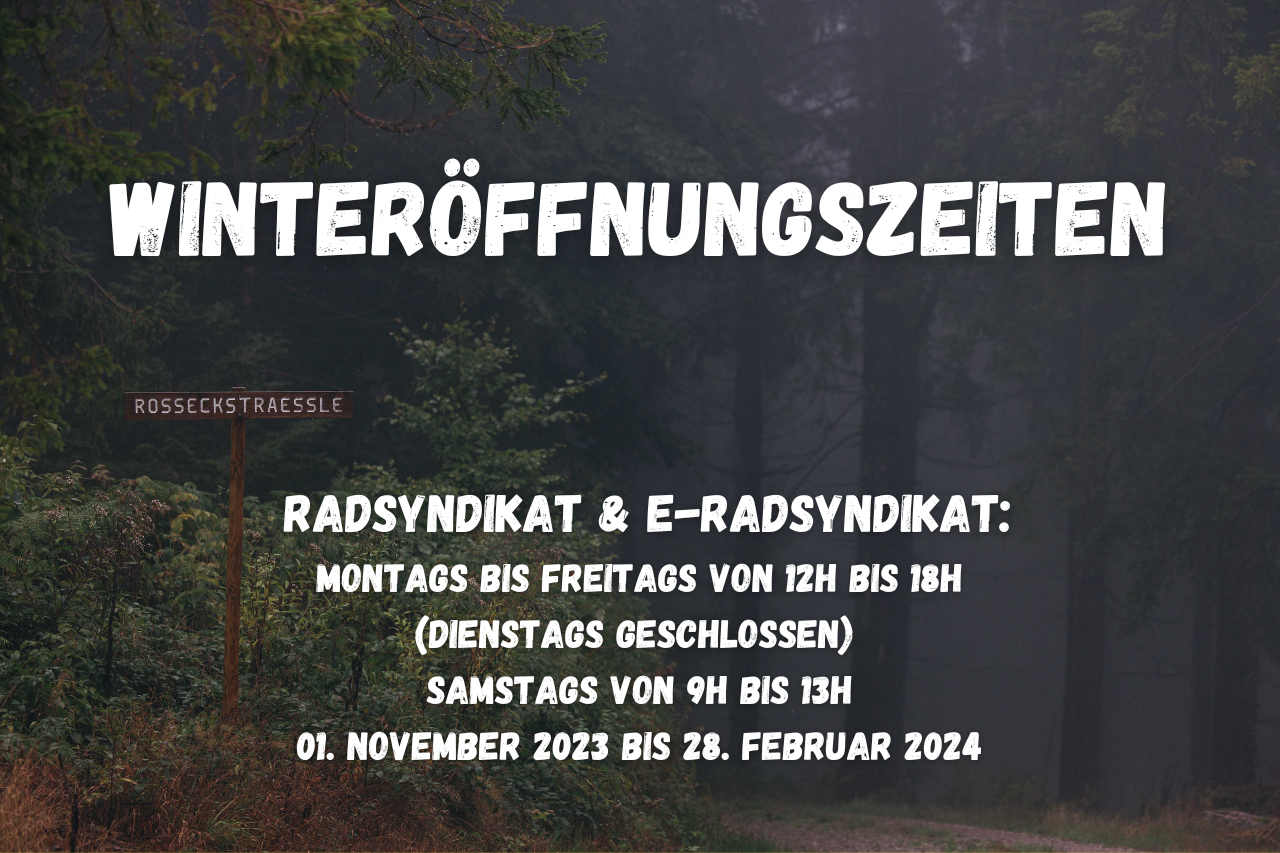 Winteröffnungszeiten 23/24