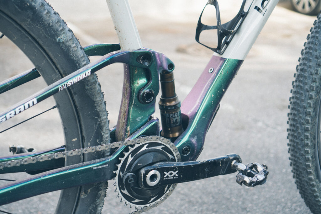 nachgerüsteter Powermeter für den Einsatz im Wettbewerb