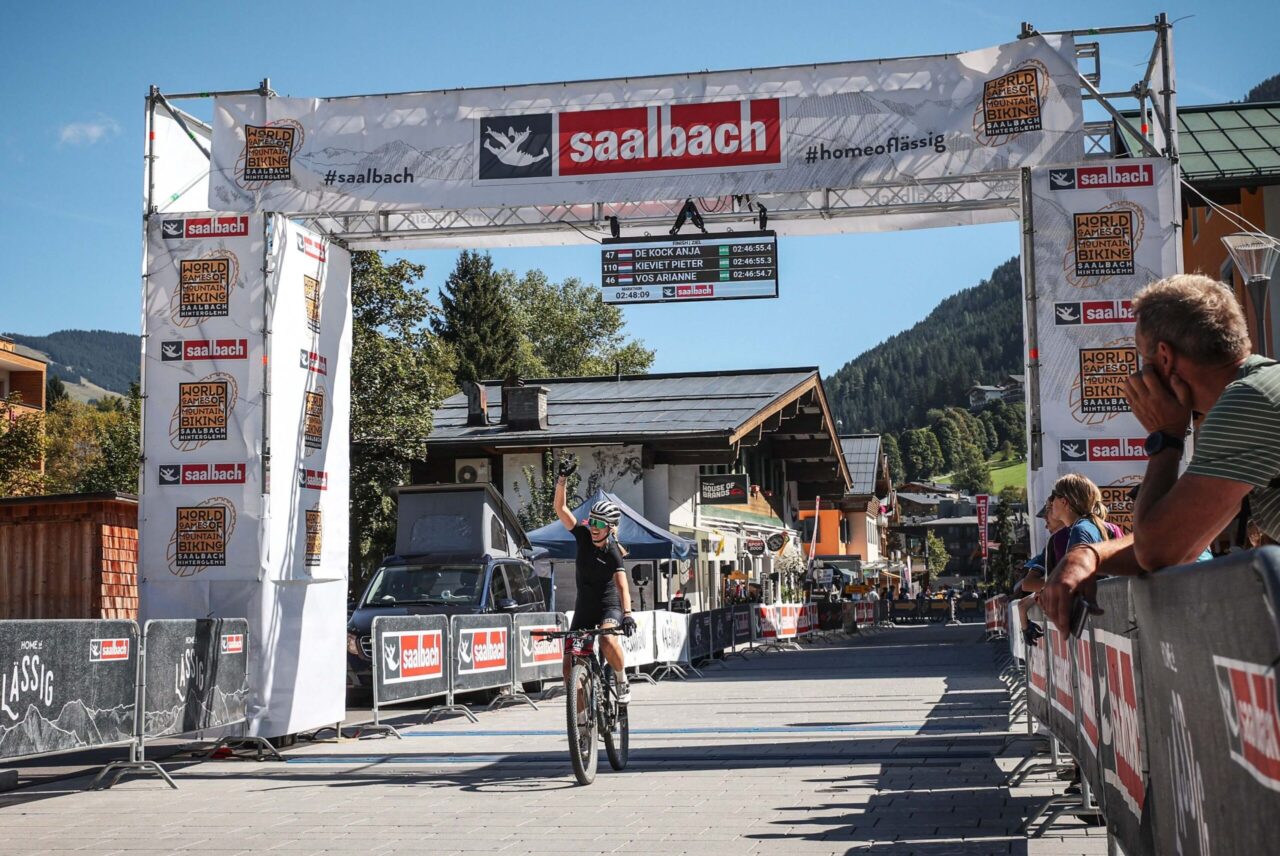 Nina gewinnt den Marathon in Saalbach